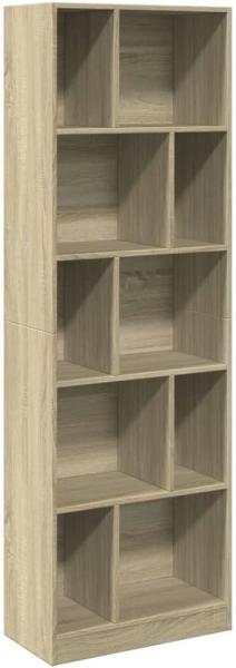 Bücherregal Sonoma-Eiche 57x28,5x174 cm Holzwerkstoff 847991