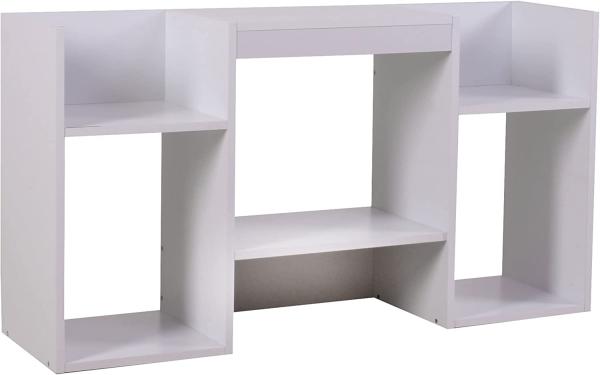TV-Rack aus Holz 109x59x30 cm ~ weiß