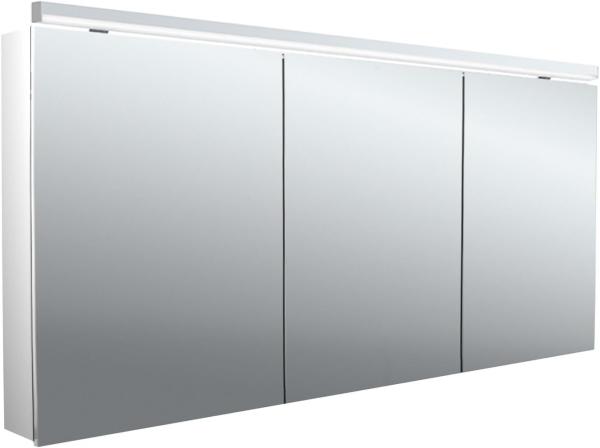 Emco flat 2 Classic LED Lichtspiegelschrank mit Aufsatzleuchte, 3 Türen, 1600x711x113mm, 979706507 - 979706507