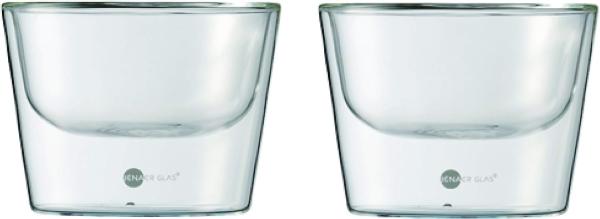 Jenaer Glas Food & Drinks Hot´n Cool Primo Schale 108, 2er Set, Glasschale, Dessertschale, Glas, Ø 10. 8 cm, 300 ml, 116226
