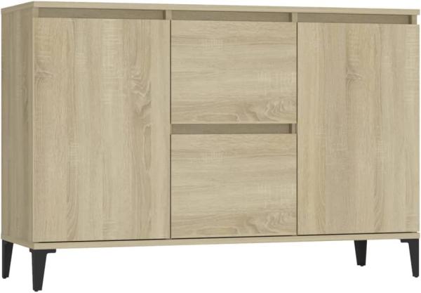 vidaXL Sideboard Sonoma-Eiche 104x35x70 cm Holzwerkstoff