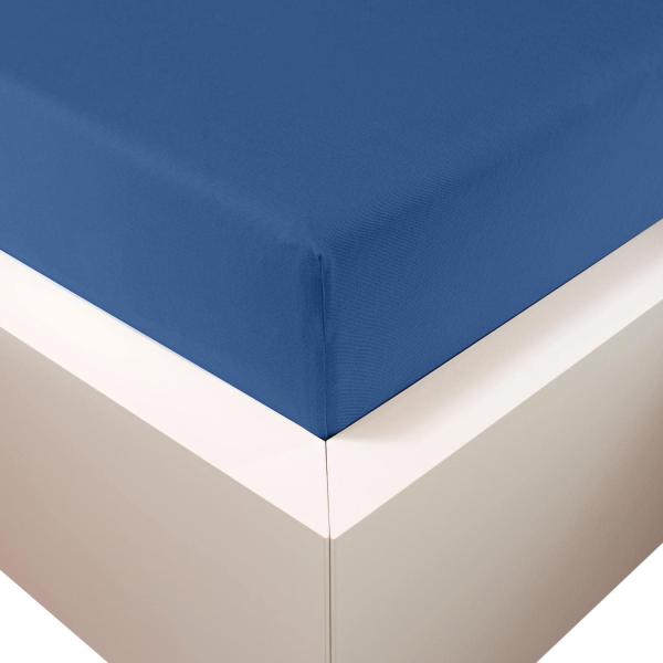 Traumschloss Premium Plus Edel-Jersey Spannbettlaken royal 90-120x200-220