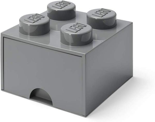 Room Copenhagen 'LEGO Storage Brick Drawer 4' Aufbewahrungsbox dunkelgrau