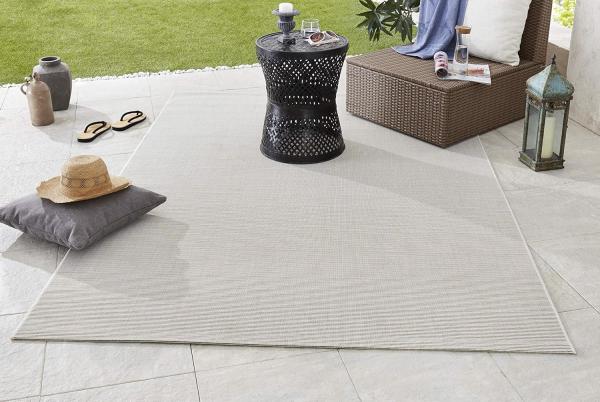 In- & Outdoorteppich Match creme - 120x170x0,8cm