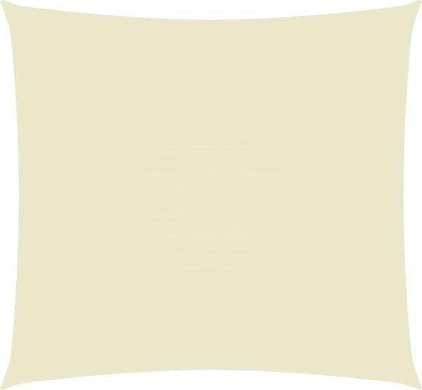 vidaXL Sonnensegel Oxford-Gewebe Rechteckig 2x2,5 m Creme