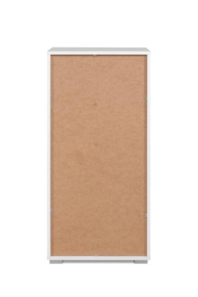 Regalschrank Fyn in weiß 46 x 97 cm