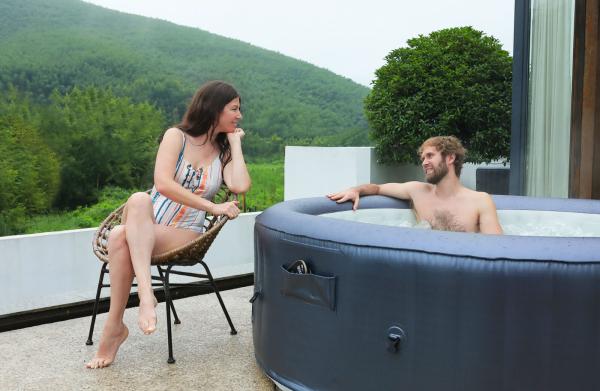 MSpa Muse Whirlpool Carlton NEU 2022 aufblasbarer Pool für 6 Personen | Indoor + Outdoor-Whirlpool (M-CA062)