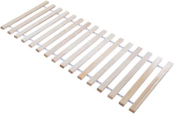 roba Rollrost 70 x 140 cm - Roll-Lattenrost für roba Montessori Hausbetten - aus unbehandeltem Naturholz