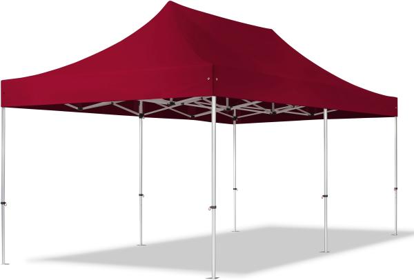 3x6 m Faltpavillon PROFESSIONAL Alu 40mm, rot