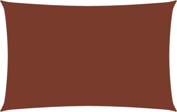 vidaXL Sonnensegel Oxford-Gewebe Rechteckig 5x7 m Terrakotta-Rot