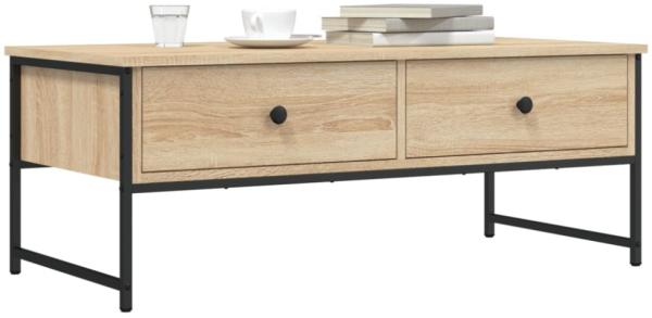 vidaXL Couchtisch Sonoma-Eiche 101x49x39,5 cm Holzwerkstoff