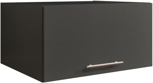 LAUNDREEZY Schrankaufsatz für Waschmaschinenschrank, Anthrazit - Aufsatzschrank für zusätzlichen Stauraum in der Waschküche - 67,5 x 38 x 67,5 cm (B/H/T)