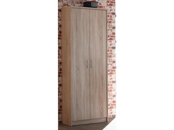 Aktenschrank >Olli< in Sonoma-Eiche - 72x198x35cm (BxHxT)