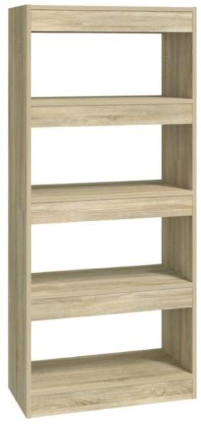 Bücherregal/Raumteiler Sonoma-Eiche 60x30x135 cm Holzwerkstoff