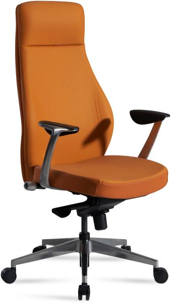 Bürostuhl Schreibtischstuhl Kunstleder Caramel Drehstuhl Ergonomisch