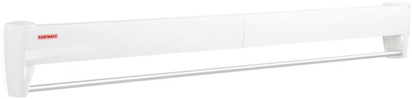 Leifheit Wandtrockner Telegant 81 Protect Plus zum Ausziehen, hängender Wäschetrockner im kleinen, kompakten Format, Wäscheständer ist ausziehbar und ideal fürs Badezimmer oder den Balkon