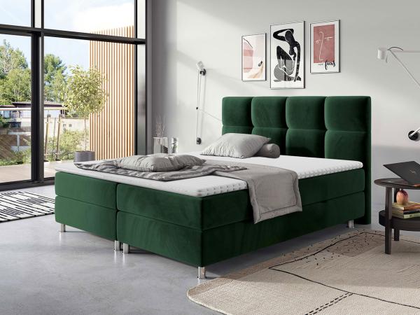 Boxspringbett Evan, Farbe: Fresh 13