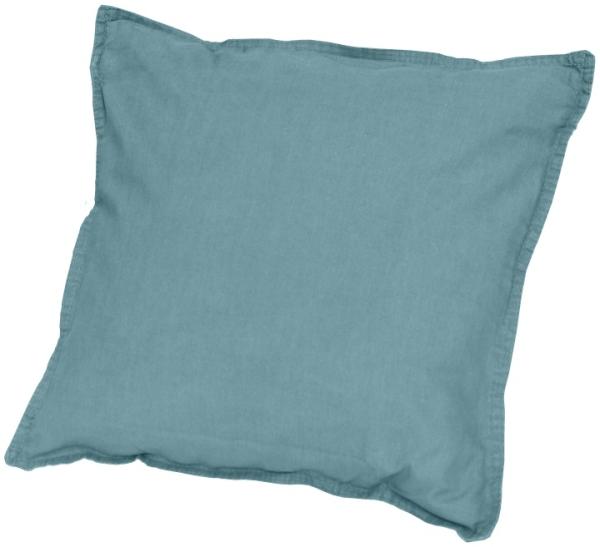 Traumhaft gut schlafen Stone-Washed-Bettwäsche aus 100% Baumwolle, in versch. Farben und Größen : 40 x 40 cm : Jade