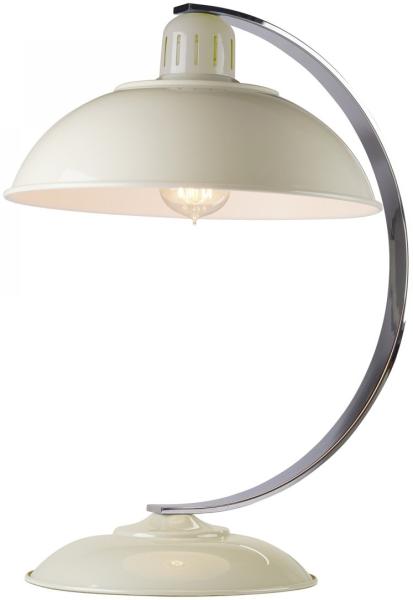 Elstead Lighting Franklin 1-Light Tischleuchte Cream 1-flammig E27 46cm