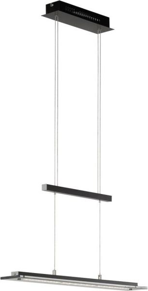 Fischer & Honsel 60992 LED Pendelleuchte Tenso TW sandschwarz rauchglas CCT 115cm