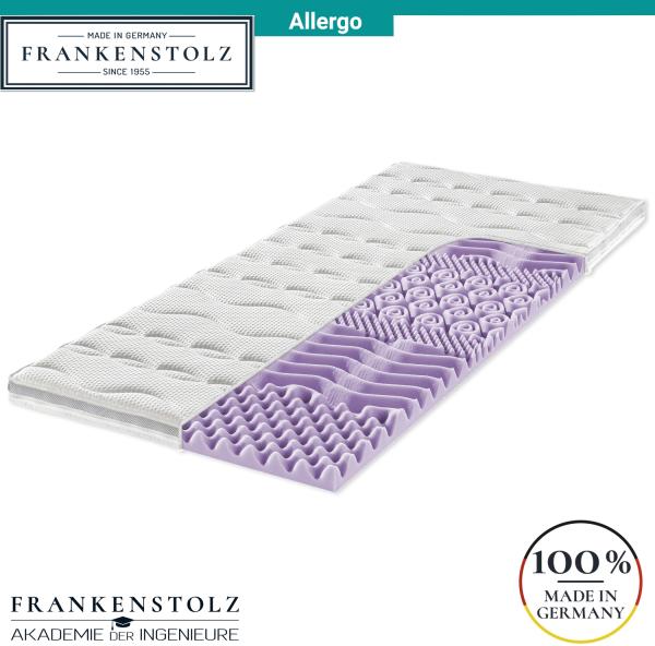 Frankenstolz Topper Allergo perfekt für Allergiker 180x200 cm