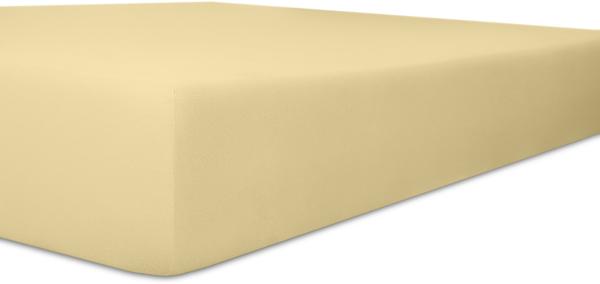 Kneer Vario-Stretch Spannbetttuch duoflex für Topper 4-12 cm Höhe mit 80 cm Einschnitten Qualität 22 200x200x4-12cm