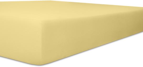 Kneer Vario-Stretch Spannbetttuch duoflex für Topper 4-12 cm Höhe mit 80 cm Einschnitten Qualität 22 180x200x4-12cm