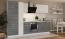 Küche 'Toni' Küchenzeile, Küchenblock, Singleküche, 290 cm, Betonoptik Bild 7
