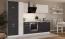 Küche 'Toni' Küchenzeile, Küchenblock, Singleküche, 290 cm, Betonoptik Bild 9
