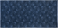 Teppich marineblau 80 x 150 cm Kurzflor SAVRAN Bild 4