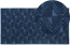 Teppich marineblau 80 x 150 cm Kurzflor SAVRAN Bild 1