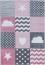Kinder Teppich Kikki Läufer - 80x150 cm - Pink Bild 1