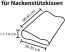 Traumschlaf Universal Bezug für Nackenstützkissen | L-XL, Höhe 11-14 cm | creme Bild 2