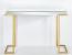 Casa Padrino Luxus Konsole Bronzefarben 116 x 39 x H. 79 cm - Verspiegelter Konsolentisch mit Metallbeinen - Luxus Möbel Bild 1