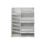 trendteam smart living Garderobe Schuhschrank Schuhkommode Basix, 86 x 115 x 29 cm Weiß mit viel Stauraum Bild 8