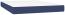 vidaXL Boxspringbett mit Matratze & LED Blau 140x190 cm Stoff, Härtegrad: H2 [3134795] Bild 6
