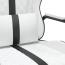 Gaming-Stuhl mit Massagefunktion Schwarz und Weiß Kunstleder (Farbe: Schwarz) Bild 8