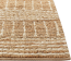 Teppich Jute beige 80 x 300 cm Streifenmuster Kurzflor KAMBERLI Bild 4