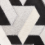 Teppich Kuhfell schwarz / grau 160 x 230 cm Patchwork Kurzflor NARMAN Bild 6