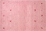 Gabbeh Teppich Wolle rosa 140 x 200 cm Tiermuster Hochflor YULAFI Bild 4