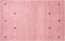 Gabbeh Teppich Wolle rosa 140 x 200 cm Tiermuster Hochflor YULAFI Bild 1