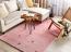 Gabbeh Teppich Wolle rosa 140 x 200 cm Tiermuster Hochflor YULAFI Bild 3