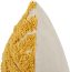 Dekokissen geometrisches Muster Baumwolle senfgelb getuftet 45 x 45 cm ALCEA Bild 5