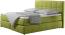 Maintal Boxspringbett Casano, 160 x 200 cm, Strukturstoff, 7-Zonen-Tonnentaschenfederkern Matratze h2, lemon Bild 1