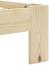 VidaXL Bettgestell mit Lattenrost, Massivholz Kiefer, 120 × 200 cm Bild 12