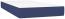 Boxspringbett mit Matratze & LED Stoff Blau 80 x 200 cm, Härtegrad: H2 [3133115] Bild 6