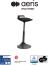 aeris Muvman Standard ergonomische Stehhilfe – Aktiver Stehsitz für dynamisches Sitzen und Stehen – Höhenverstellbarer Stehstuhl mit 51-84 cm Sitzhöhe Bild 6