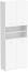 Bad Hochschrank Kommode Seitenschrank ca. 76 x 190 x 31 cm POOL Weiß Hochglanz Bild 4