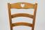 Tommychairs 'Cuore' Esszimmerstuhl aus Buchenholz, lackiert und Sitzfläche aus Holz, 88 x 43 x 46 cm Eichenholz Bild 6