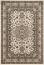 Orientalischer Kurzflor Teppich Parun Täbriz Ivory Beige - 200x290x0,9cm Bild 1